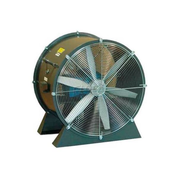 Americraft Mfg Propeller Fan W/ Low Stand, 24 in Blade Dia, 5200 cfm, 1/4 hp, TEFC Aluminum Blade 24DA-1/4L-1-TEFC - main